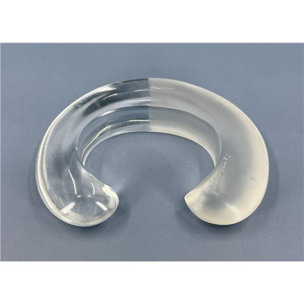 Patricia Von Musulin Lucite Cuff Bracelet