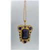 Victorian Amethyst Glass Necklace