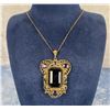 Image 2 : Victorian Amethyst Glass Necklace