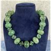 Green Onyx and Glass Bead Necklace