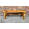 Image 2 : Custom Made Montana Lodgepole Bench
