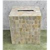 Image 2 : Mother of Pearl Overlay Tissue Box Holder