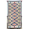 Image 2 : Navajo Indian Eye Dazzler Blanket Rug