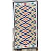 Image 3 : Navajo Indian Eye Dazzler Blanket Rug