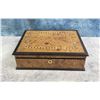 Burl Inlaid Wood Jewelry Box