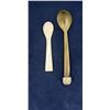 Image 2 : Mother of Pearl and Horn Caviar Spoons