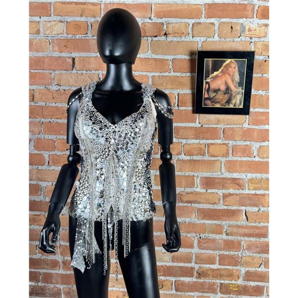 Carol Vitale Playboy Bunny Sequin Top