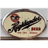 Highlander Beer Missoula Montana Celluloid Sign