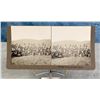 Forsyth Squaw Dance Indians Montana Stereoview