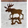 Image 1 : Rijline Metal Moose Bookend