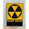 US Department of Defense Fallout Shelter Sign