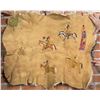 Image 1 : Native American Indian Painted Deer Hide