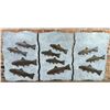Image 1 : Brent Lawrence Rainbow Trout Triptych