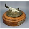 Image 2 : L.W. Johnson Hard Winter Cow Skull Bronze