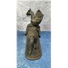 Image 4 : Spelter Indian on Horseback Statue