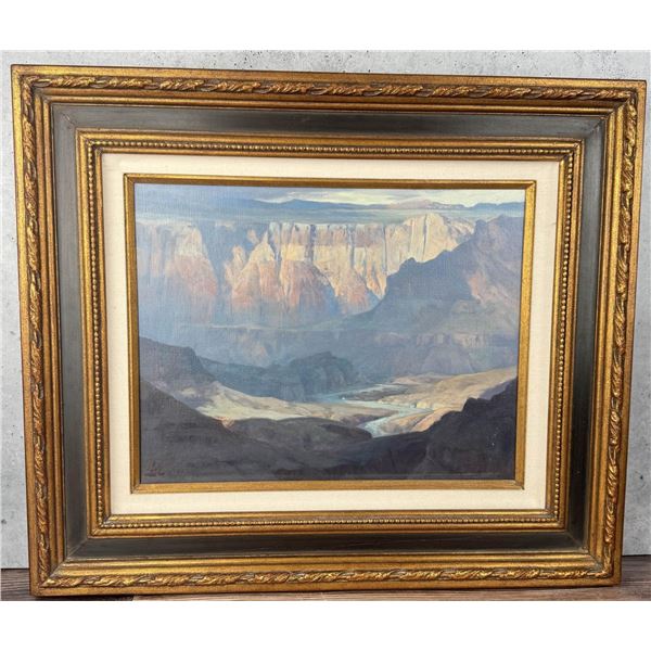 Ralph Love Grand Canyon Oil Painting