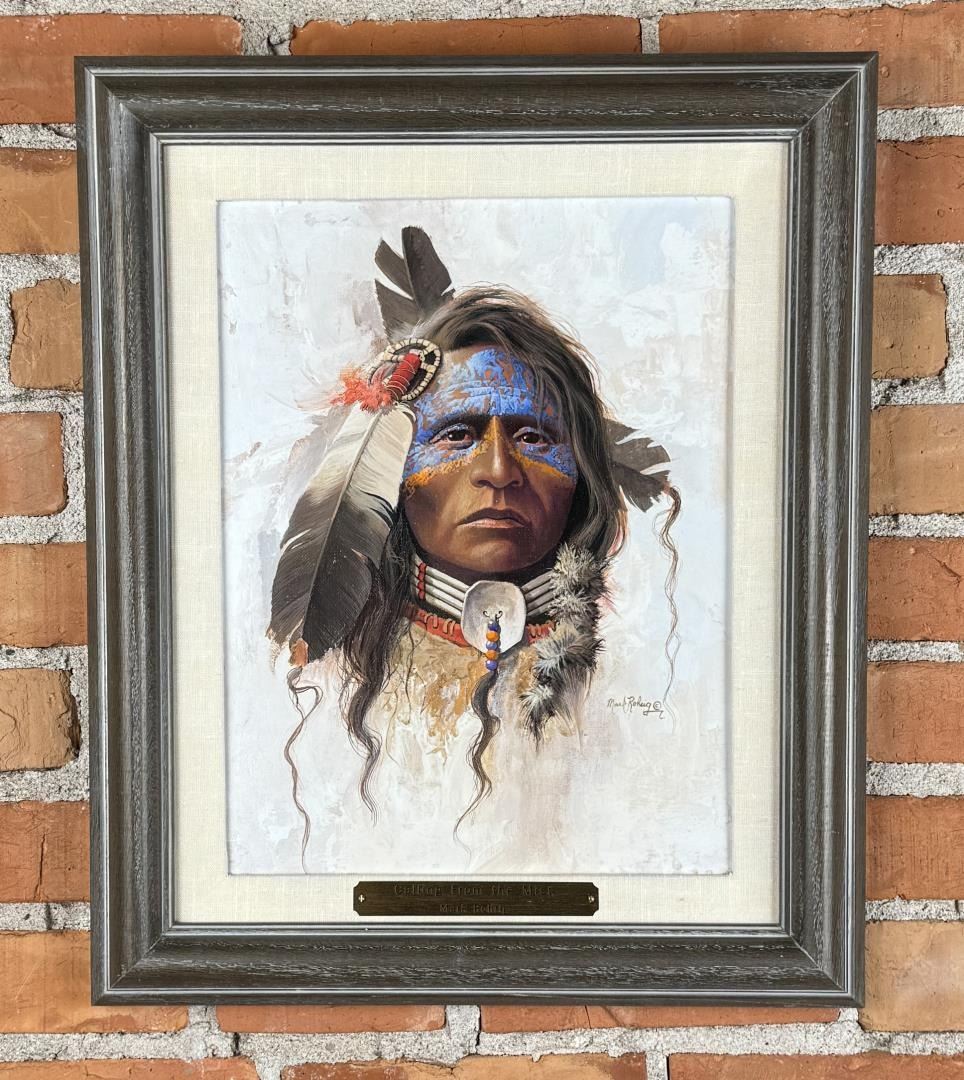 Mark Rohrig Native American Indian Painting