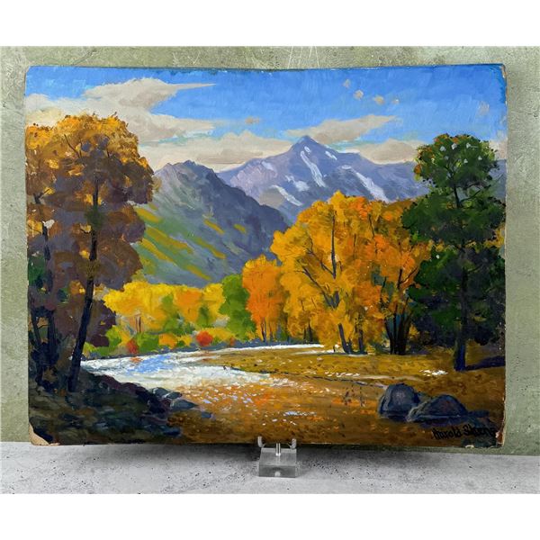 Harold Skene Colorado Oil Painting