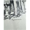 Image 2 : Lorence Bjorklund Cowboy Pencil Drawing