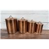 Image 2 : Copper Kitchen Canister Set