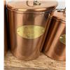 Image 5 : Copper Kitchen Canister Set