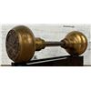 BPOE Elks Brass Clock Face Door Knob Set