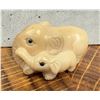 Japanese Carved Nut Elephant Netsuke