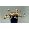 Image 1 : Sterling Silver Gecko Brooch