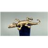 Image 2 : Sterling Silver Gecko Brooch