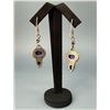 Image 2 : Sterling Silver Lapis Lazuli Earrings