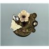 Sajan Sterling Silver Flower Brooch Pendant