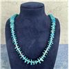 Navajo Turquoise Heishi Pueblo Tab Necklace
