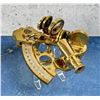 Image 2 : Brass Nautical Transit Sextant in Wood Case