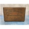 Image 1 : Dupont Explosives Dynamite Wood Box Crate