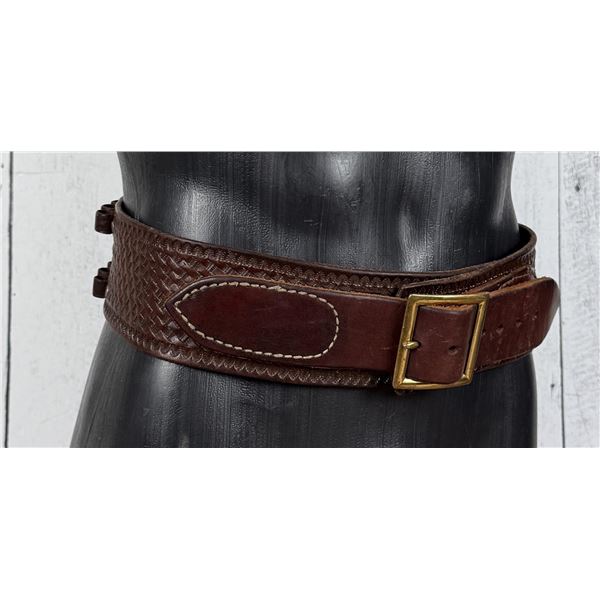 Eubanks Idaho Leather 30-06 Rifle Ammo Belt