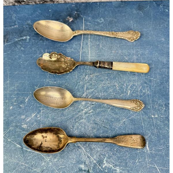 Sterling and Coin Silver Spoons