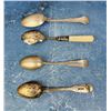 Image 2 : Sterling and Coin Silver Spoons