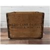 Medo-Land Daires Missoula Montana Milk Crate Box