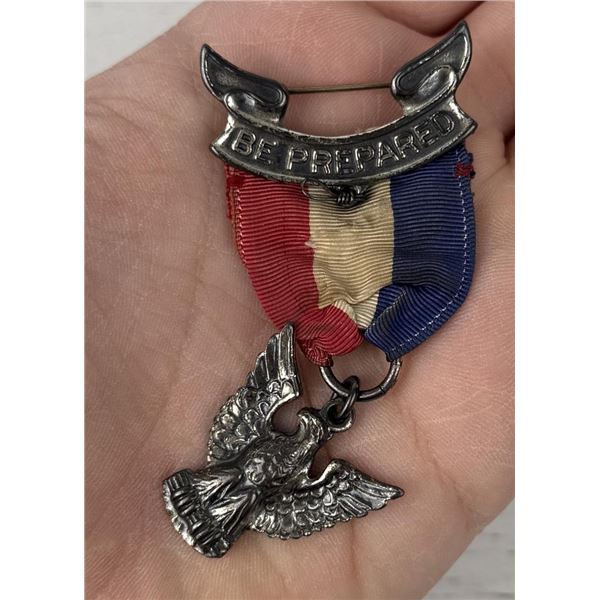 Sterling Silver Eagle Scout Award Badge