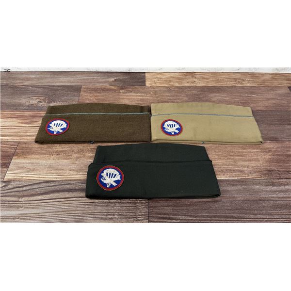 WW2 US Airborne Paratrooper Glider Garrison Caps