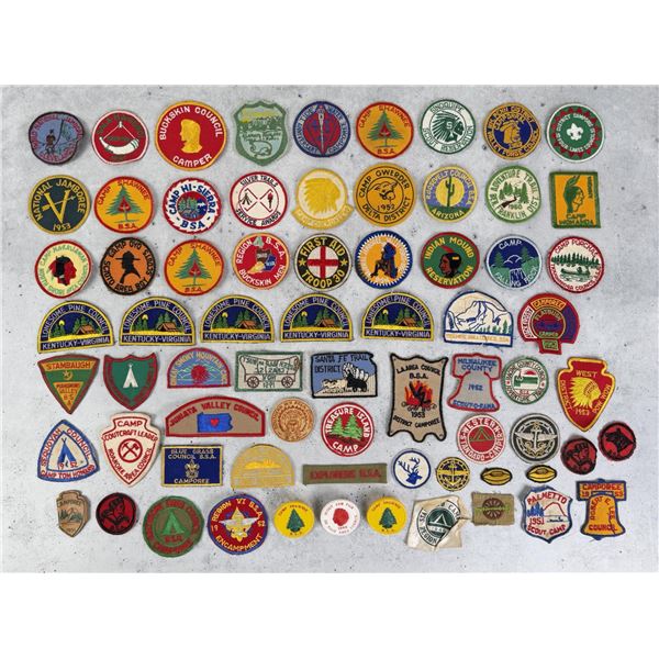 Collection of 1950s Boy Scouts of America Patches