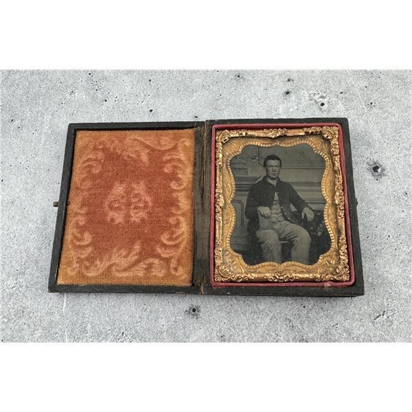 Civil War Tintype Union Soldier Photo