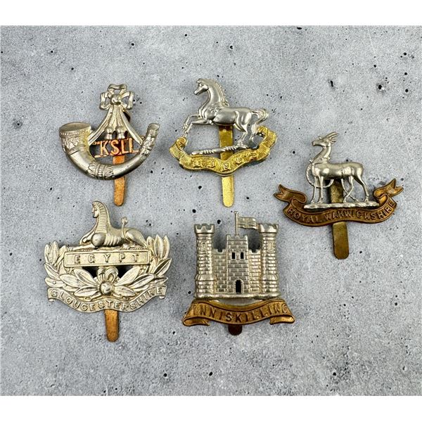 British Military Cap Hat Badges Insignia