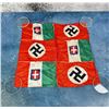 Image 2 : WW2 Hitler Mussolini Summit Silk Handkerchief