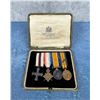 Image 1 : WWI WW1 Cased British Miniature Medal Set