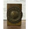 Image 1 : WWI WW1 Prussian Trench Art Matchbox Cover