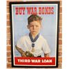 Buy War Bonds Third War Loan Poster WPA