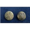 Image 1 : Fort Custer Montana Indian Wars Kepi Buttons