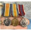 Image 3 : WWI WW1 British Miniature Medal Bar