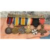 Image 4 : WWI WW1 British Miniature Medal Bar